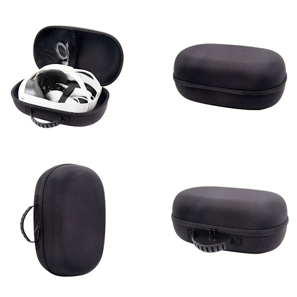 Hårt EVA- case för Quest3 VR Gaming Headset Strap Case Snygg resväska för Quest3-tillbehör
