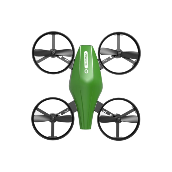 Mini Drone Lätt att flyga även för barn och nybörjare Headless Mode 2 batterier RC Helikopter Quadcopter 2 batterier Green