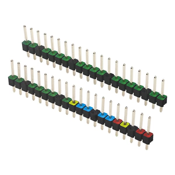 2 stk. hanstik samling 20-pin konfiguration 2,54 mm afstand til robotteknologi