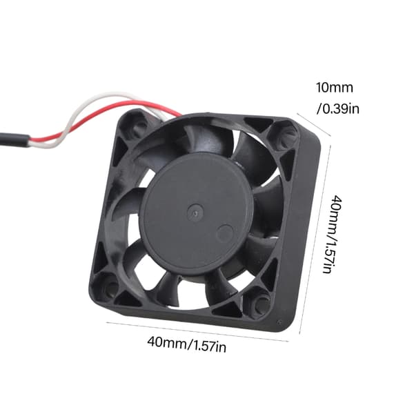 40mm USB-blæser 5V 4010 børsteløs køleblæser 40x40x10mm til PC-computerkabinet