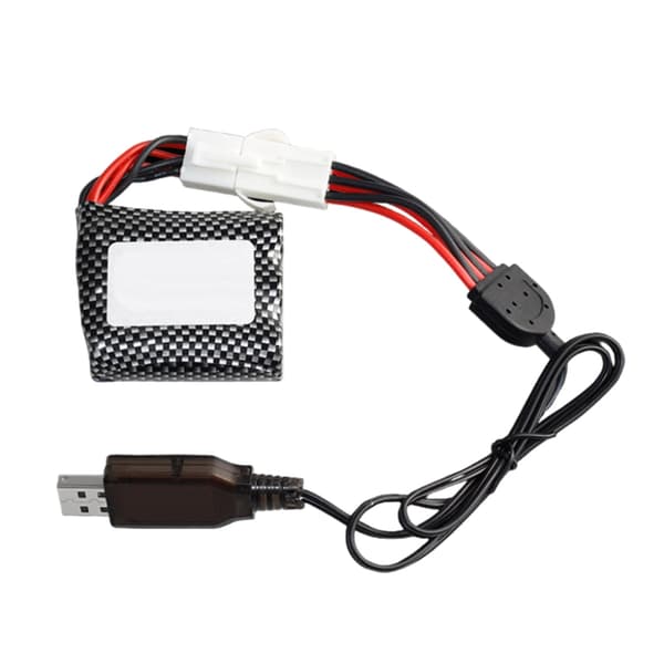 Højeffektiv 9,6V bil lithium batteri opladerkabel med 600MA output