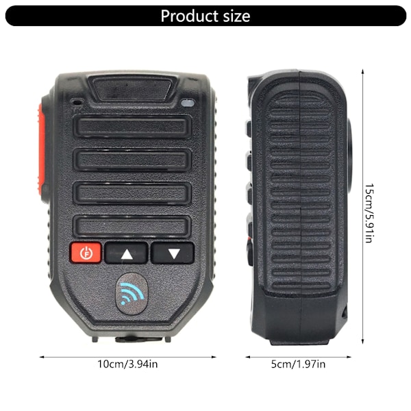 Bluetooth-yhteensopiva kaiutinmikrofoni KT-8900 KT-7900D radiopuhelimille