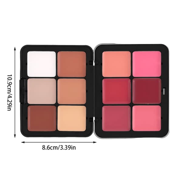 12 farver Highlight Blush Palette Concealer Palette Makeup Palette til kvinder