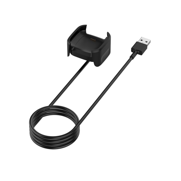 USB Hurtigoplader Kabel Opladningsdock Stand Cradle til Fitbit Versa 2 til Smart W
