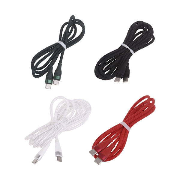 USB C till USB C Laddningskabel, Typ C Laddningskabel Snabbladdning 66W för PadPro 2020, PadAir4 Switchar och mer Red 2m