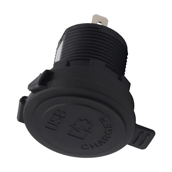 USB A & Type-C Lataussovitin Vedenkestävä Lataussovitin Pistorasia 12-24V