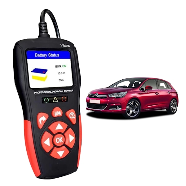 VR800 CAN Diagnostikverktyg Auto Kodläsare Auto Scanner Verktyg