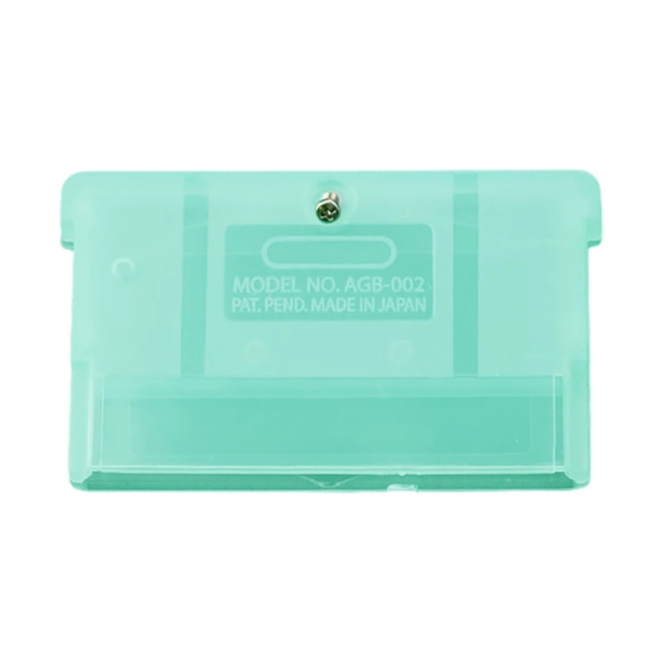 Game Cartridge Housing Shell Anti Scratch Cover Skal med skruvar Game Card Case Box Transparent light bl