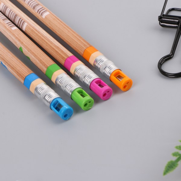2,0 mm plast automatisk mekanisk penna med vässare Skriva brevpapper gåva