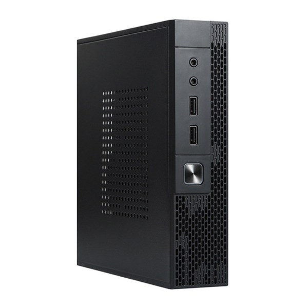 ITX-dator för case QX02 Mini Desktop för case Industrial Control Hemmabio PC-spel för case Fram USB Audio Inte