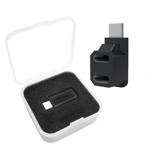 90 asteen 2 in 1 USB Type C uros-naaras jatkoliitin lataus synkronointi datamuunnin Steam Deck -pelikonsolille