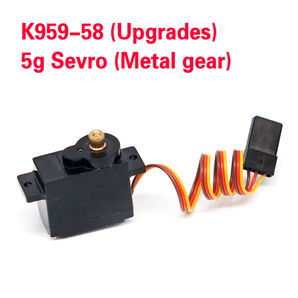 Metal Gear Servo K989-58 K969 K979 K989 K999 1:28 WL Toys Truck RC Reservedele