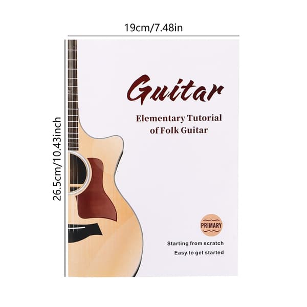 Gitarlæringssystem for voksne Akkorder Musikkteori Sanger Videoinstruksjon