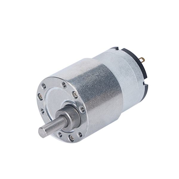 6V/12V/24V 7~960RPM Elmotor med hög vridmomentreducering Excentrisk utgående axel Mikrohastighetsreducerad växelmotor 960 12V