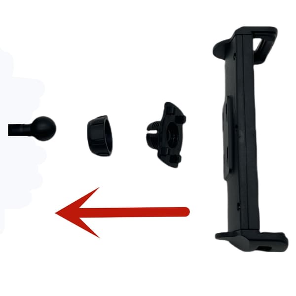 Tablet Väggfäste Rotation Tabletthållare Stativ Metallbas Kök Väggfäste