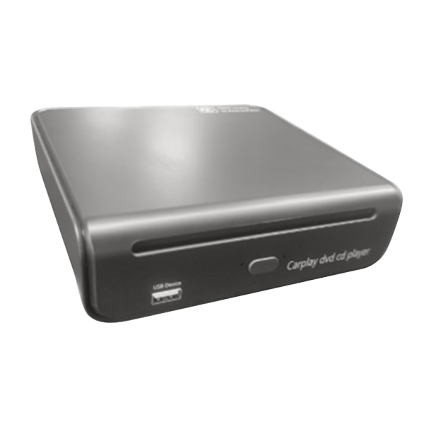 Auton DVD-soitin sisäänrakennetulla langattomalla sovittimella ja USB DVD-soitin