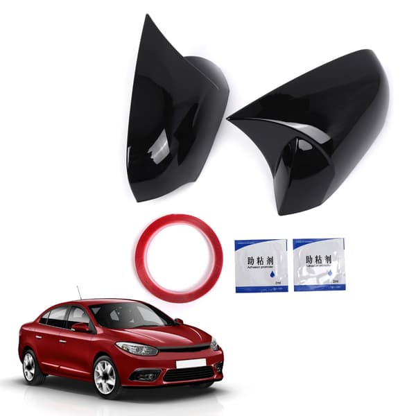 Biltilbehør Sideglassdeksel for Fluence MK3 2008 -2013 Bil Styling
