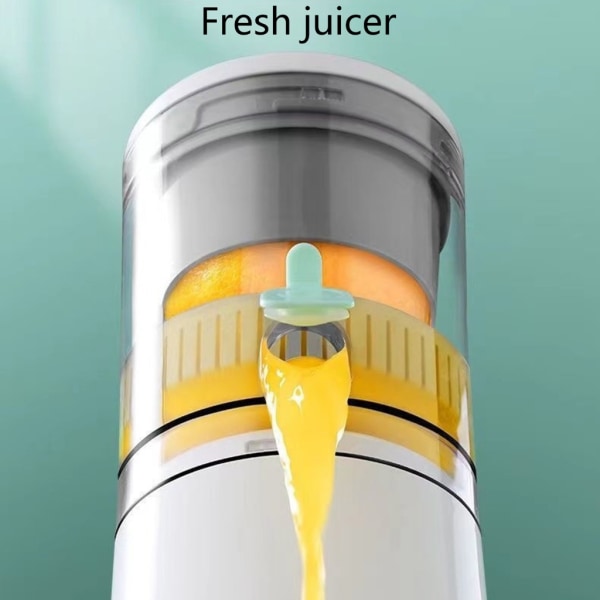 Multifunktionell elektrisk juicepressare Juiceseparation Bärbar hemmajuicer Automatiska apelsinjuicemaskiner ABS-material