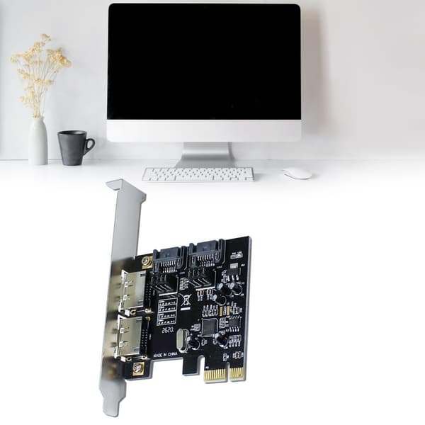 Højtydende ASM1061 PCIe til SATA3.0 eSATA-adapterkort til systemer