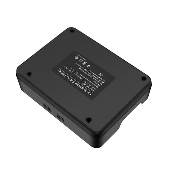 Universal AA 3A C D Batterilader for Ni Oppladbare Batterier USB