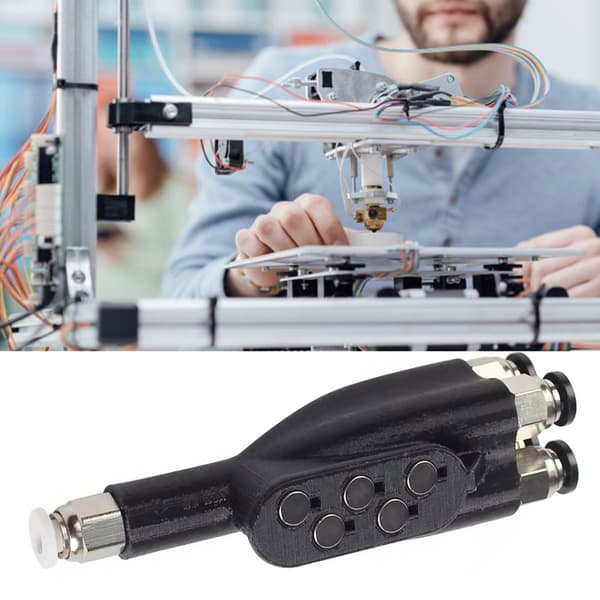 4-i-1 PTFE Adapter 3D-skriver Base Filament Materør 4-i-1 Koblinger