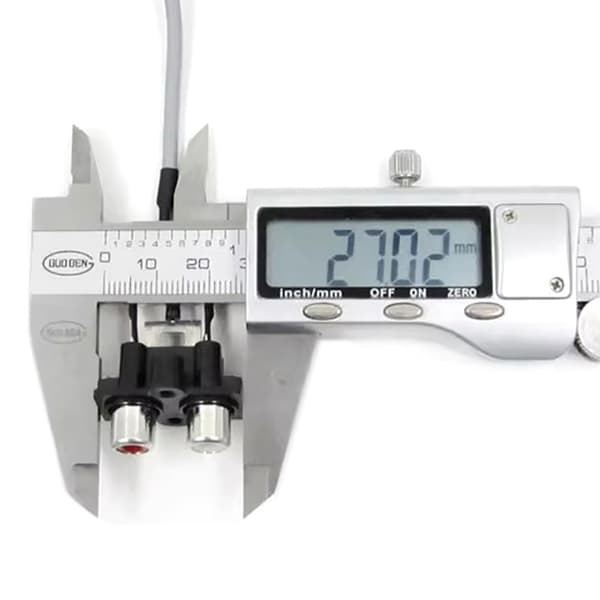 Studiokvalitets lydinterfaceskabel 2RCA til XH2.54MM 3Pin til lydsystemer