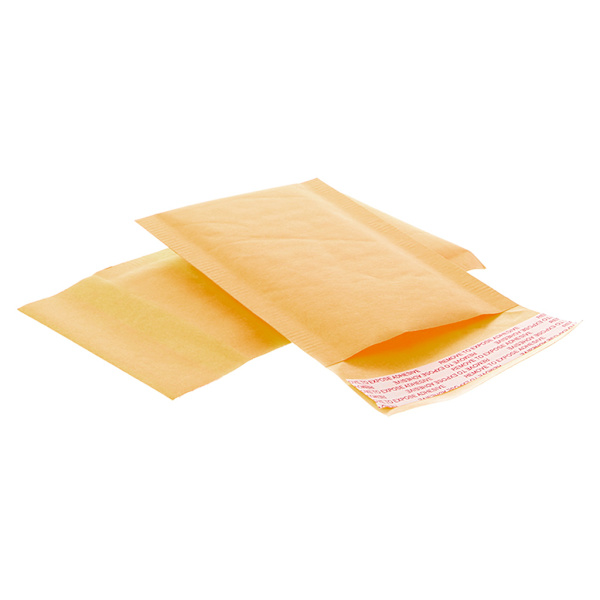 10 st Kraft Bubble Mailers Gula vadderade postpåsar Papper Kuvert