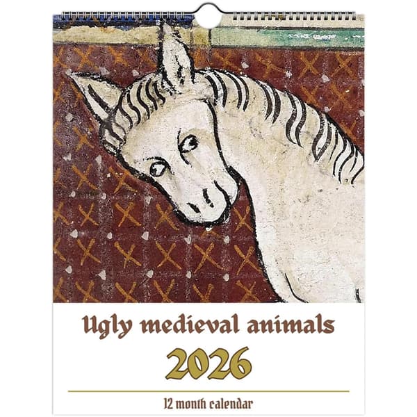 2026 Kreativ Illustrationskalender Konstpapper Tryck Väggkalender