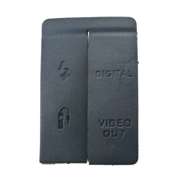 USB cover Miniatyrgummiplugg för 600D 40D 1100D CAP 70D 6D 7D Kamera Videoutgångsport Cover Dammtät plugg 40D