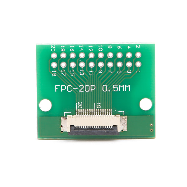 0,5 mm FPC/FFC till 2,54 mm FPC/FFC SMT PCB Converter Board Svetsning med anslutning 40PIN