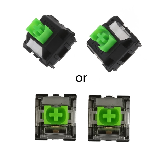 2 stk. Grønne RGB SMD Switches til Razer Mekanisk Tastatur Cherry MX Switch