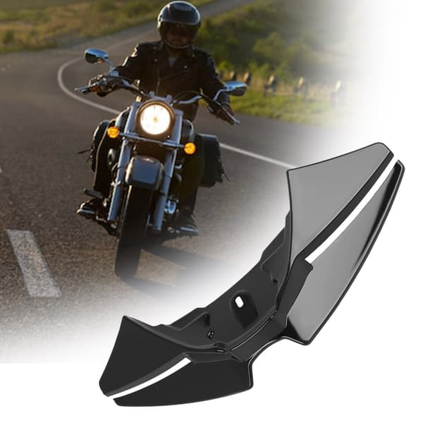 Forstærket motorcykelstabilisatorpanel, enkel montering til MT07 25 26 Black