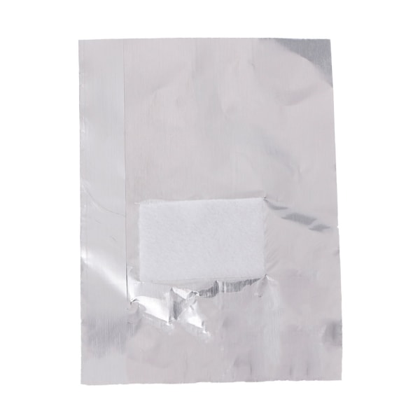 50 Aluminiumfolie Nail Art Soak Off Acrylic Gel Polish Nail Wraps Remover
