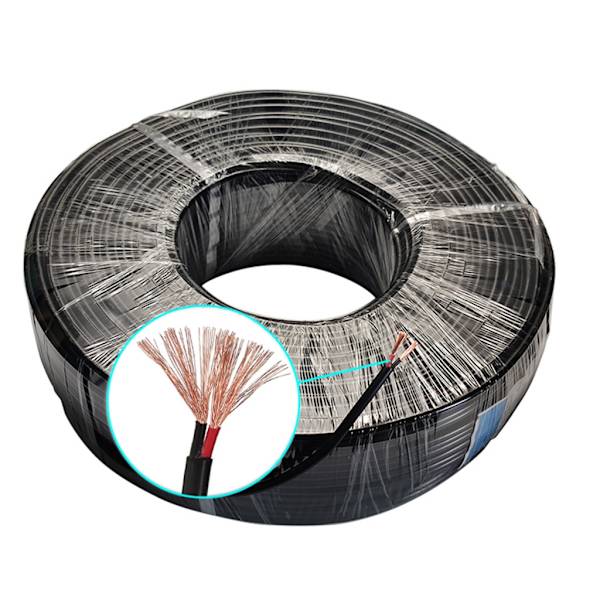 Kobber XT60 til DC8020 8mm Adapterkabel til Strømoverførsel 15cm Sort