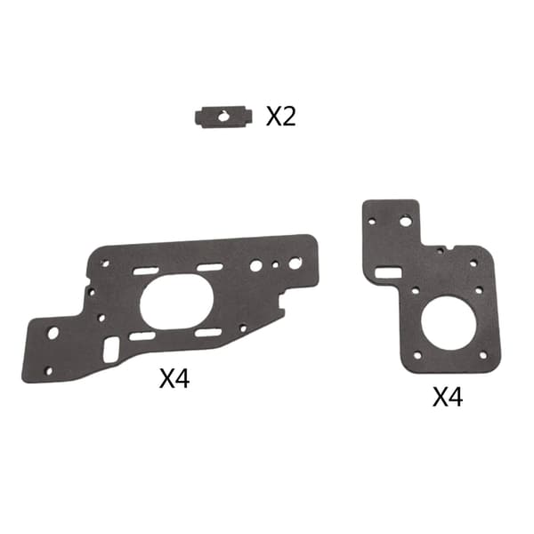 For 3D-skriver AWD Motorfesteplate Steppermotor Aluminiummontering