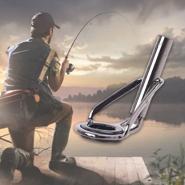 Fiske Solid Rings Stål Havsfiske Drag Anslutningar Jigging Rings Lekare