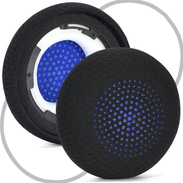 Elastiske ørepuder perfekte til PowerConf H700 H500 headsets, langvarig brug
