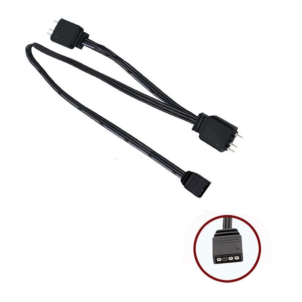ARGB Controller Kabel 5V 3Pin ARGB Controller Adapter ARGB Fjernbetjening