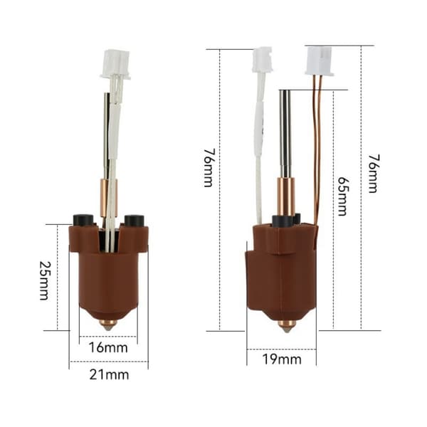 Hotend Print Hot End Udskiftning Til K1C 3D Printer Hotend Hot End Kit