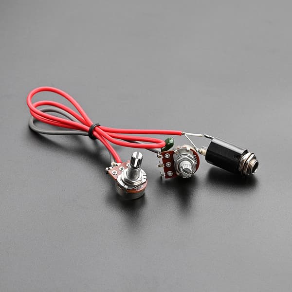 Enkelspole pickup ledningsnät gitarr förtrådd krets ledningsnät gitarr ledningssats passande för elektriska gitarrdelar