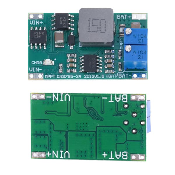 Litiumbatterilading CN3795 MPPT Solcellepanel Regulator Kontrollermodul