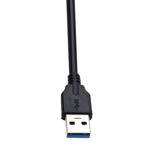 Spiral USB 3.0 Förlängningskabel Typ A Hane till Hona för Snabb Dataöverföring