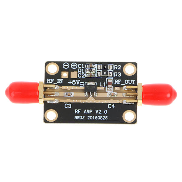 Ultralågbrusig LNA 0.05-4G NF=0.6dB Hög Linjäritet RF-förstärkare FM HF VHF/UHF