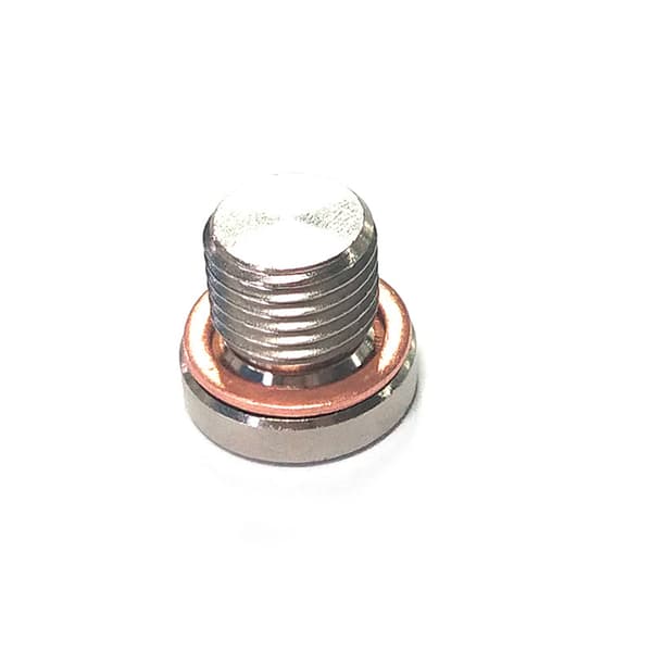 O2 Sensor Bung Propper Rustfrit Stål M12x1.25 Ilt Bredbånds Bung Prop Hex til