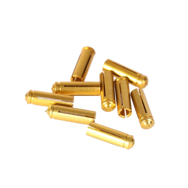 9 delar Dart Flight Protectors Set Pack med Metal Dart Flight Guard Protectors för dart i metall och mjuk spets i multi färger Gold