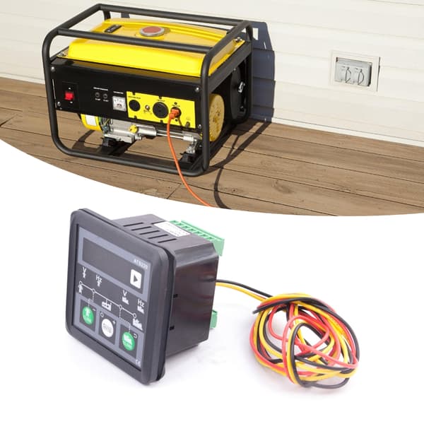 Genset ATS-kontroller ATS220 Elektrisk generatorpanel Auto Manuell LED
