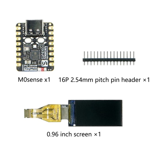 Sipeed M0sense tinyML RISCV BLE Bluetooth iny Fingertop Development Board null - M0sense without scre