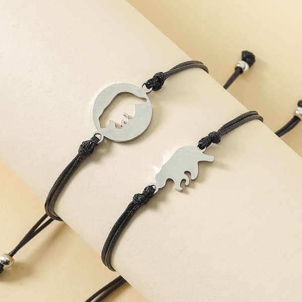 Søde bjørne-matchende armbånd gave til mor, datter, bedstemor og barnebarn