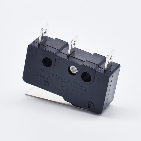 Micro Switch 3Pin NO/NC Mini Limit Switch 5A 250VAC M102-011 Roller Arc Spak Snap Action Push Micro Switch Svart