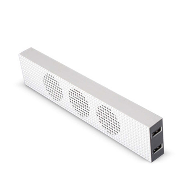 Kylfläkt för Xbox One S Inbyggd justerbar mikro USB -anslutningskylare med 3 höghastighetsfläktar för Xbox One S-konsol